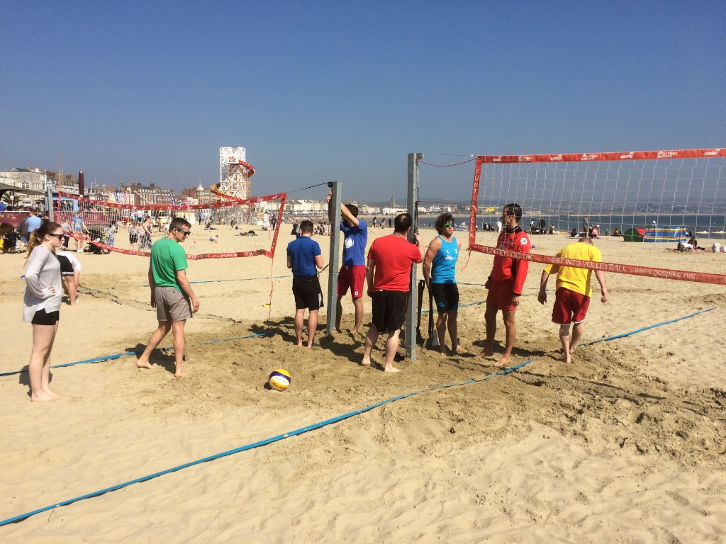 SEMI- PERMANENT BEACH COURTS ARE BACK!